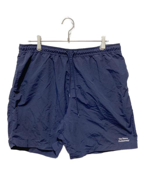 The Ennoy Professional（ザ エンノイ プロフェッショナル）THE ENNOY PROFESSIONAL (ザ エンノイ プロフェッショナル) 22SS ナイロン ショート パンツ ネイビー サイズ:XLの古着・服飾アイテム