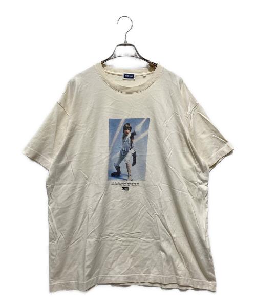 KITH（キス）KITH (キス) STAR WARS (スターウォーズ) ルークヴィンテージTシャツ ベージュ サイズ:XLの古着・服飾アイテム