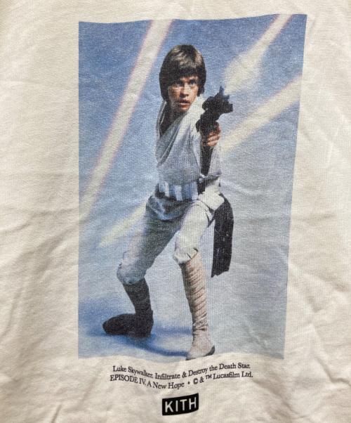 KITH（キス）KITH (キス) STAR WARS (スターウォーズ) ルークヴィンテージTシャツ ベージュ サイズ:XLの古着・服飾アイテム