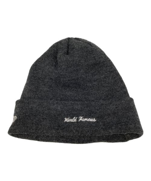 SUPREME（シュプリーム）Supreme (シュプリーム) New Era (ニューエラ) ボックスロゴニットキャップ グレーの古着・服飾アイテム