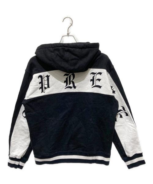 SUPREME（シュプリーム）Supreme (シュプリーム) 19SS old english stripe zip up sweatshirt ブラック×ホワイト サイズ:Ｓの古着・服飾アイテム