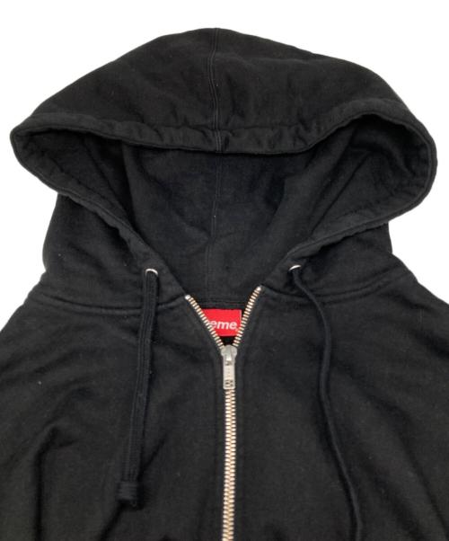 SUPREME（シュプリーム）Supreme (シュプリーム) 19SS old english stripe zip up sweatshirt ブラック×ホワイト サイズ:Ｓの古着・服飾アイテム