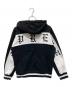 Supreme (シュプリーム) 19SS old english stripe zip up sweatshirt ブラック×ホワイト サイズ:Ｓ：16000円