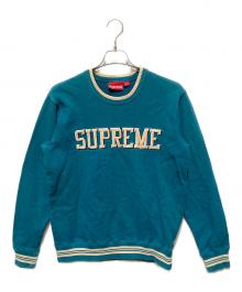 SUPREME（シュプリーム）の古着「17SS felt shadow crewneck」｜グリーン