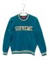 Supreme（シュプリーム）の古着「17SS felt shadow crewneck」｜グリーン