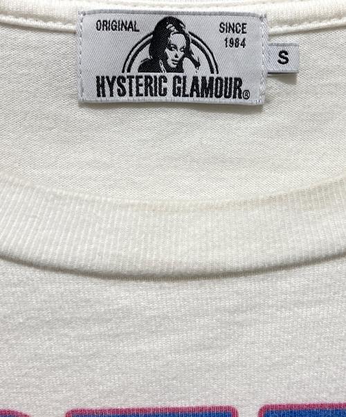 Hysteric Glamour（ヒステリックグラマー）Hysteric Glamour (ヒステリックグラマー) DREAMERプリントTシャツ ホワイト サイズ:Ｓの古着・服飾アイテム