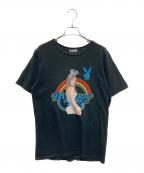 PLAY BOY×Hysteric Glamourプレイボーイ×ヒステリックグラマー）の古着「プリントTシャツ」｜ブラック