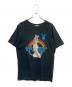 PLAY BOY（プレイボーイ）の古着「プリントTシャツ」｜ブラック