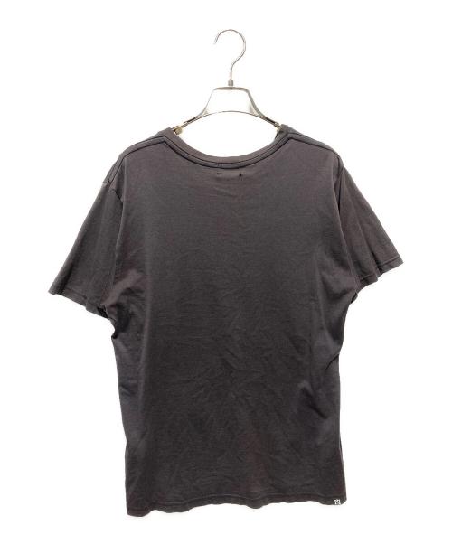 Hysteric Glamour（ヒステリックグラマー）Hysteric Glamour (ヒステリックグラマー) WEB OF SINプリントTシャツ グレー サイズ:Mの古着・服飾アイテム