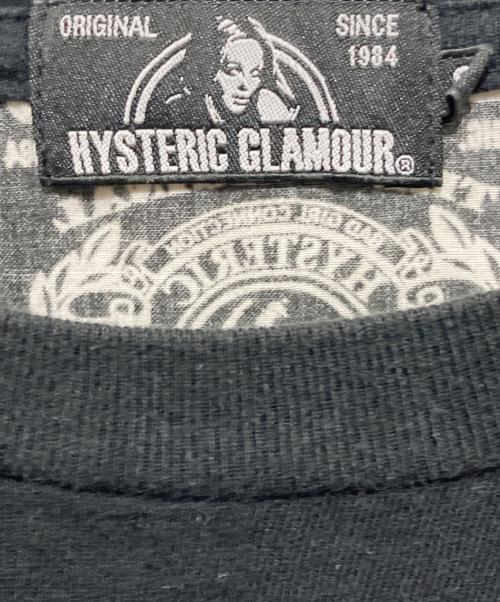 Hysteric Glamour（ヒステリックグラマー）Hysteric Glamour (ヒステリックグラマー) HYSPRIDE ロゴプリントTシャツ ブラック サイズ:Ｓの古着・服飾アイテム