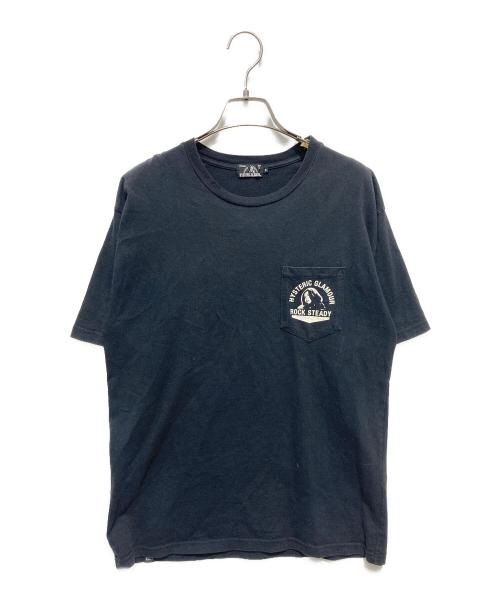 Hysteric Glamour（ヒステリックグラマー）Hysteric Glamour (ヒステリックグラマー) DETROITポケットTシャツ ブラック サイズ:Ｓの古着・服飾アイテム