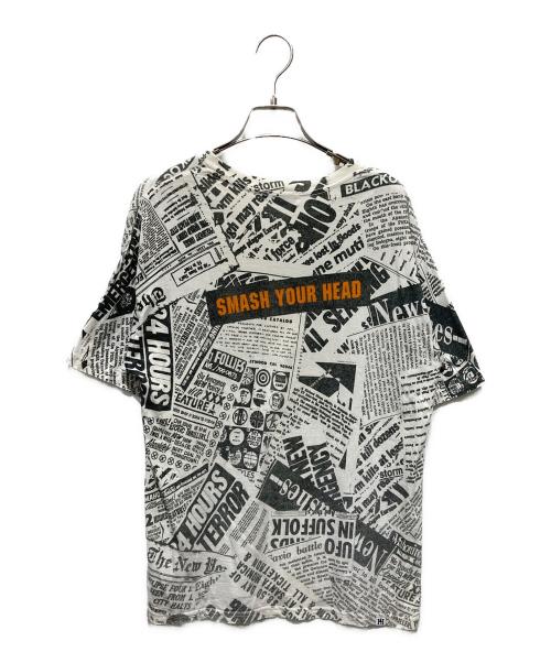 Hysteric Glamour（ヒステリックグラマー）Hysteric Glamour (ヒステリックグラマー) SMASH YOUR HEAD半袖カットソー ホワイト サイズ:Ｓの古着・服飾アイテム