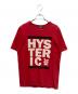Hysteric Glamour（ヒステリックグラマー）の古着「SPINNING BEAR半袖カットソー」｜レッド