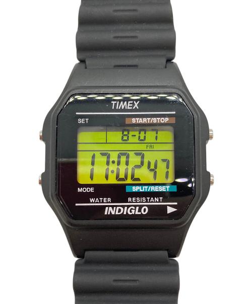 TIMEX（タイメックス）TIMEX (タイメックス) デジタルウォッチ ブラックの古着・服飾アイテム