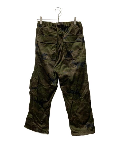 GRAMICCI（グラミチ）GRAMICCI (グラミチ) BEAMS (ビームス) 別注カモオーバーパンツ オリーブ サイズ:Lの古着・服飾アイテム