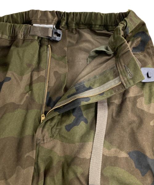 GRAMICCI（グラミチ）GRAMICCI (グラミチ) BEAMS (ビームス) 別注カモオーバーパンツ オリーブ サイズ:Lの古着・服飾アイテム