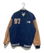 THE NORTH FACEザ ノース フェイス）の古着「VARSITY HEAT JACKET / バーシティ ヒート ジャケット」｜ネイビー