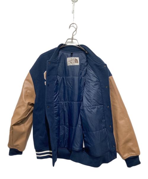 THE NORTH FACE（ザ ノース フェイス）THE NORTH FACE (ザ ノース フェイス) VARSITY HEAT JACKET / バーシティ ヒート ジャケット ネイビー サイズ:Lの古着・服飾アイテム
