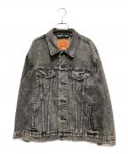 LEVI'Sリーバイス）の古着「RELAXED FIT DENIM TRACKER JACKET」｜ブラック