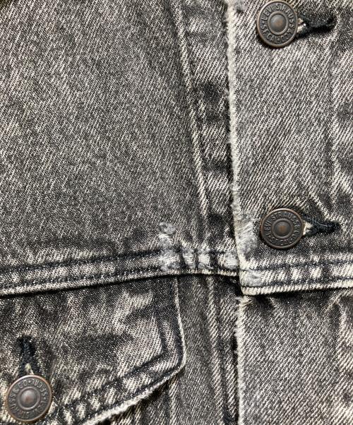 LEVI'S（リーバイス）LEVI'S (リーバイス) RELAXED FIT DENIM TRACKER JACKET ブラック サイズ:Mの古着・服飾アイテム