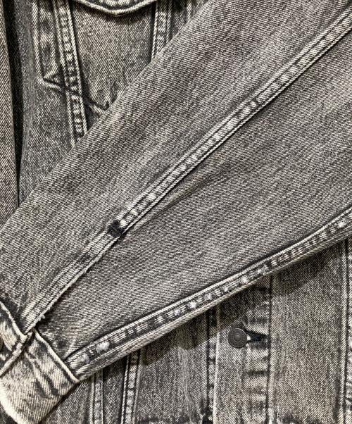LEVI'S（リーバイス）LEVI'S (リーバイス) RELAXED FIT DENIM TRACKER JACKET ブラック サイズ:Mの古着・服飾アイテム