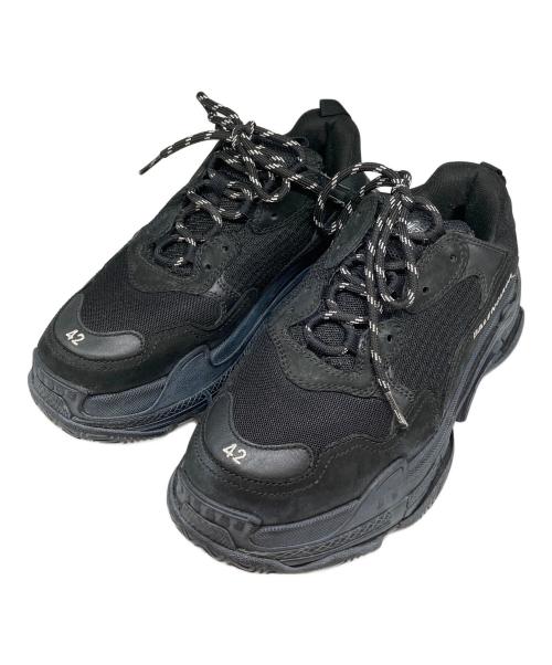 BALENCIAGA（バレンシアガ）BALENCIAGA (バレンシアガ) TRIPLE Sダッドスニーカー ブラック サイズ:27.5cmの古着・服飾アイテム