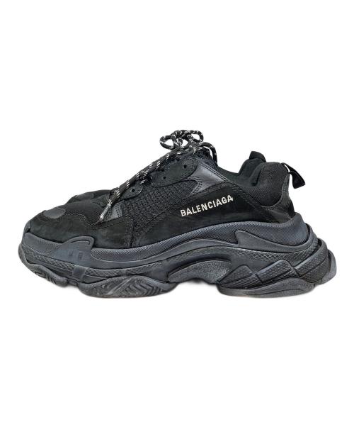 BALENCIAGA（バレンシアガ）BALENCIAGA (バレンシアガ) TRIPLE Sダッドスニーカー ブラック サイズ:27.5cmの古着・服飾アイテム