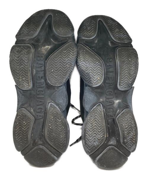 BALENCIAGA（バレンシアガ）BALENCIAGA (バレンシアガ) TRIPLE Sダッドスニーカー ブラック サイズ:27.5cmの古着・服飾アイテム