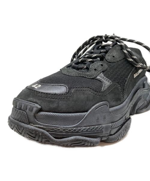 BALENCIAGA（バレンシアガ）BALENCIAGA (バレンシアガ) TRIPLE Sダッドスニーカー ブラック サイズ:27.5cmの古着・服飾アイテム