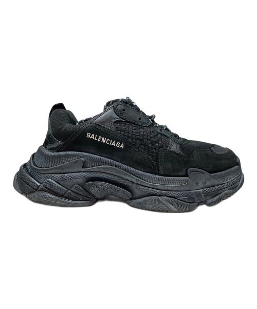 BALENCIAGA（バレンシアガ）BALENCIAGA (バレンシアガ) TRIPLE Sダッドスニーカー ブラック サイズ:27.5cmの古着・服飾アイテム