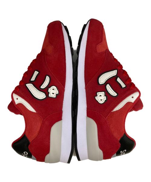 Sangacio（サンガッチョ）SANGACIO (サンガッチョ) にゅ～ず カーマイン』スエード スニーカー レッド サイズ:US9 未使用品の古着・服飾アイテム