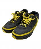 NIKE×UNDEFEATEDナイキ×アンディフィーテッド）の古着「Air Max 90 "Black/Yellow" スニーカー」｜イエロー
