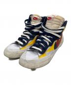 NIKE×sacaiナイキ×サカイ）の古着「ハイカットスニーカー」｜ホワイト