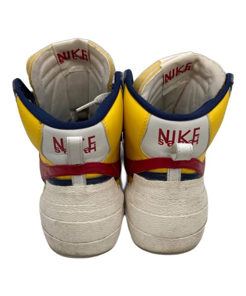 NIKE（ナイキ）NIKE (ナイキ) sacai (サカイ) ハイカットスニーカー ホワイト サイズ:28.5の古着・服飾アイテム