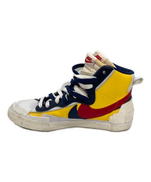 NIKE（ナイキ）NIKE (ナイキ) sacai (サカイ) ハイカットスニーカー ホワイト サイズ:28.5の古着・服飾アイテム