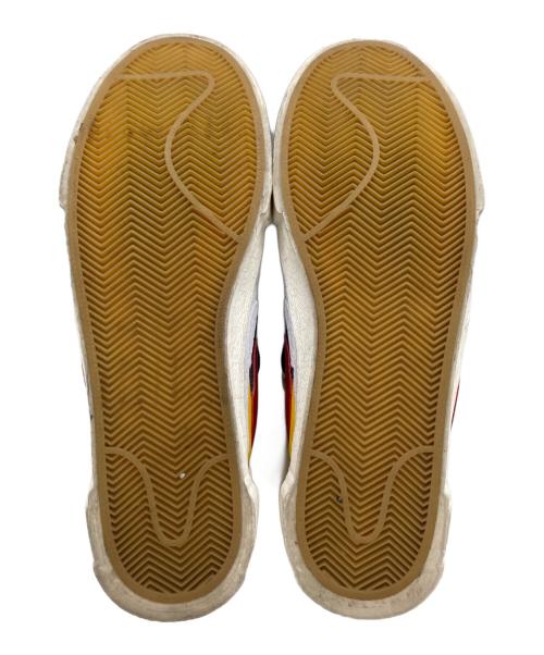 NIKE（ナイキ）NIKE (ナイキ) sacai (サカイ) ハイカットスニーカー ホワイト サイズ:28.5の古着・服飾アイテム