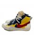 中古・古着 NIKE (ナイキ) sacai (サカイ) ハイカットスニーカー ホワイト サイズ:28.5：8000円