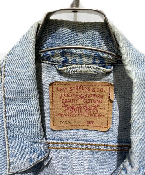 LEVI'S（リーバイス）LEVI'S (リーバイス) 70503 04 90’sデニムジャケット インディゴ サイズ:Ｓの古着・服飾アイテム