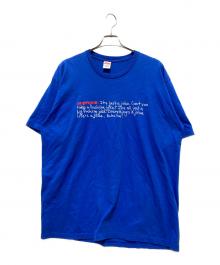 SUPREME（シュプリーム）の古着「JOKE Tシャツ プリントTシャツ」｜ブルー