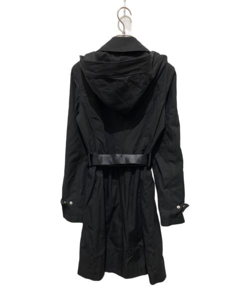 MICHAEL KORS（マイケルコース）MICHAEL KORS (マイケルコース) ベルト付フーデッドコート ブラック サイズ:XS 未使用品の古着・服飾アイテム