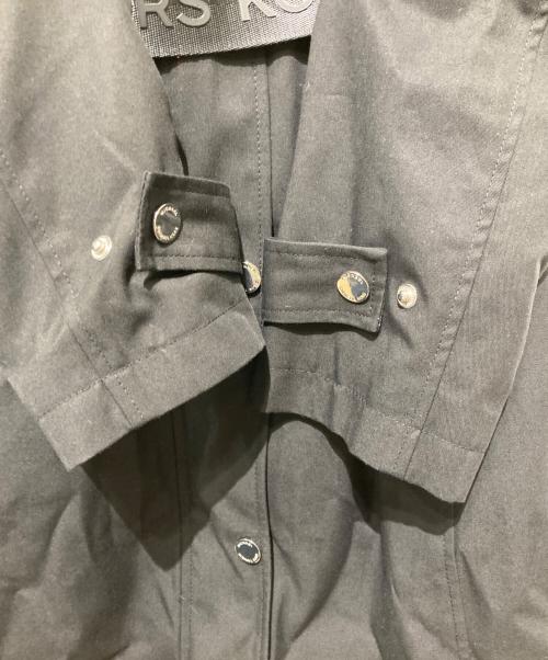 MICHAEL KORS（マイケルコース）MICHAEL KORS (マイケルコース) ベルト付フーデッドコート ブラック サイズ:XS 未使用品の古着・服飾アイテム