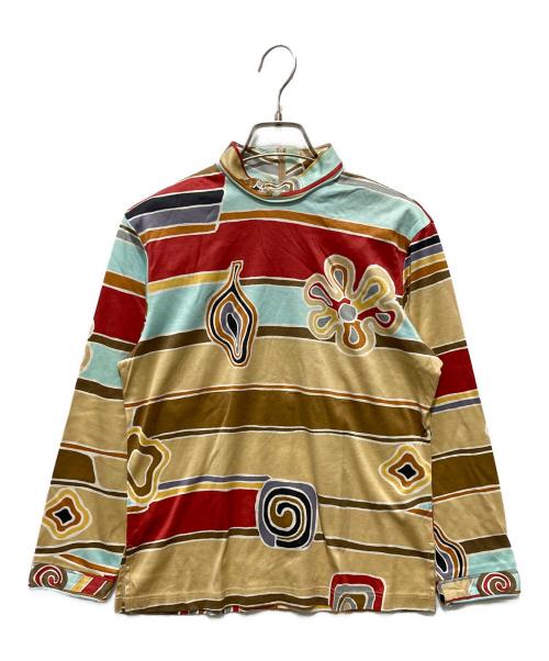 LEONARD SPORT（レオナール スポーツ）LEONARD SPORT (レオナール スポーツ) ハイネックカットソー ブラウン サイズ:Mの古着・服飾アイテム