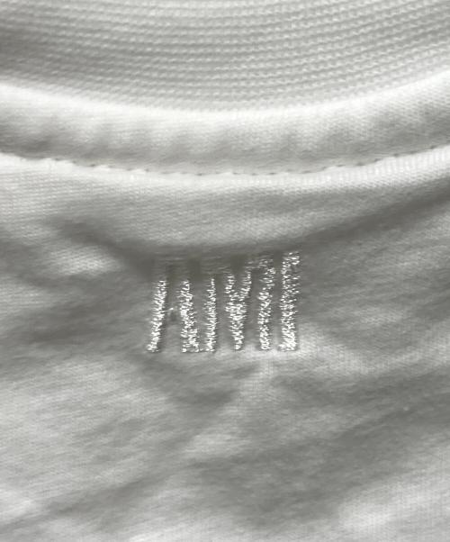 AMI Alexandre Mattiussi（アミアレクサンドルマテュッシ）AMI Alexandre Mattiussi (アミアレクサンドルマテュッシ) ロゴTEE ホワイト サイズ:Ｓの古着・服飾アイテム