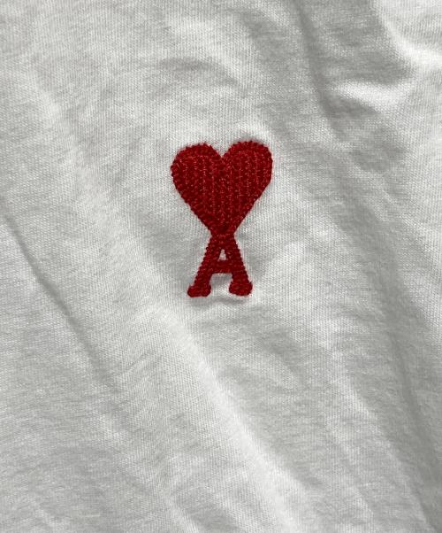 AMI Alexandre Mattiussi（アミアレクサンドルマテュッシ）AMI Alexandre Mattiussi (アミアレクサンドルマテュッシ) ロゴTEE ホワイト サイズ:Ｓの古着・服飾アイテム