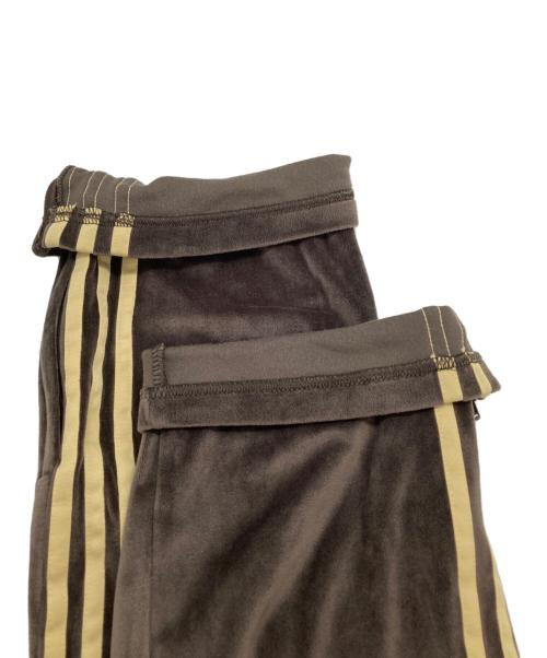 adidas（アディダス）adidas (アディダス) ファイヤーバード トラックパンツ ベロア ブラウン サイズ:Sの古着・服飾アイテム