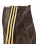 中古・古着 adidas (アディダス) ファイヤーバード トラックパンツ ベロア ブラウン サイズ:S：8000円