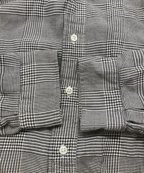 POLO RALPH LAUREN（ポロ・ラルフローレン）POLO RALPH LAUREN (ポロ・ラルフローレン) ポニーなしグレンチェックシャツ グレー サイズ:XLの古着・服飾アイテム