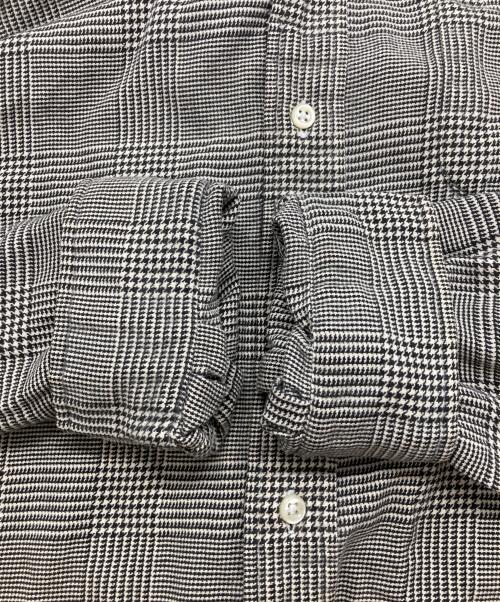 POLO RALPH LAUREN（ポロ・ラルフローレン）POLO RALPH LAUREN (ポロ・ラルフローレン) ポニーなしグレンチェックシャツ グレー サイズ:XLの古着・服飾アイテム