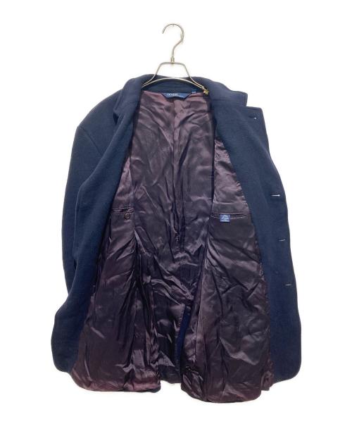 POLO RALPH LAUREN（ポロ・ラルフローレン）POLO RALPH LAUREN (ポロ・ラルフローレン) カシミヤ混3Bテーラードジャケット ネイビー サイズ:XLの古着・服飾アイテム