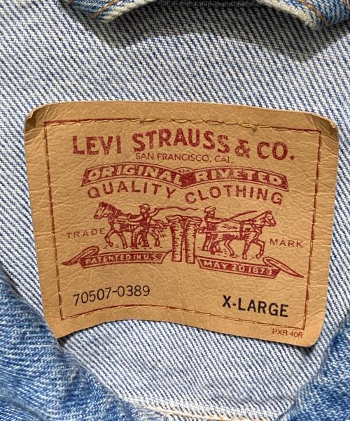 LEVI'S（リーバイス）LEVI'S (リーバイス) オーバーサイズデニムジャケット インディゴ サイズ:XLの古着・服飾アイテム
